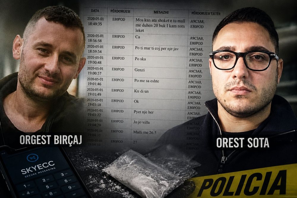 SPAK: Orest Sota n&euml; qend&euml;r t&euml; dosjes SkyECC, komunikimet p&euml;r