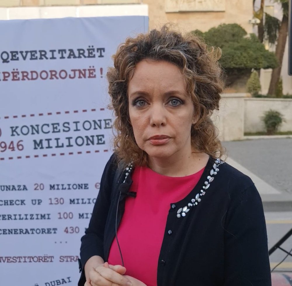 Edlira &Ccedil;epani nuk e mohon rolin si organizatore: Protesta ka thyer