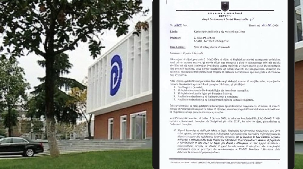 PD k&euml;rkon debat n&euml; Kuvend p&euml;r raportin e KE dhe 5 k&euml;rkesat e