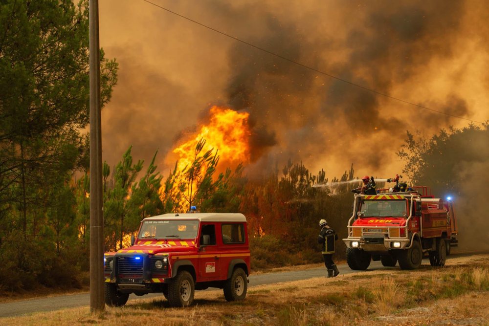 Emergency in France and Spain, fires force hundreds of thousands of residents to