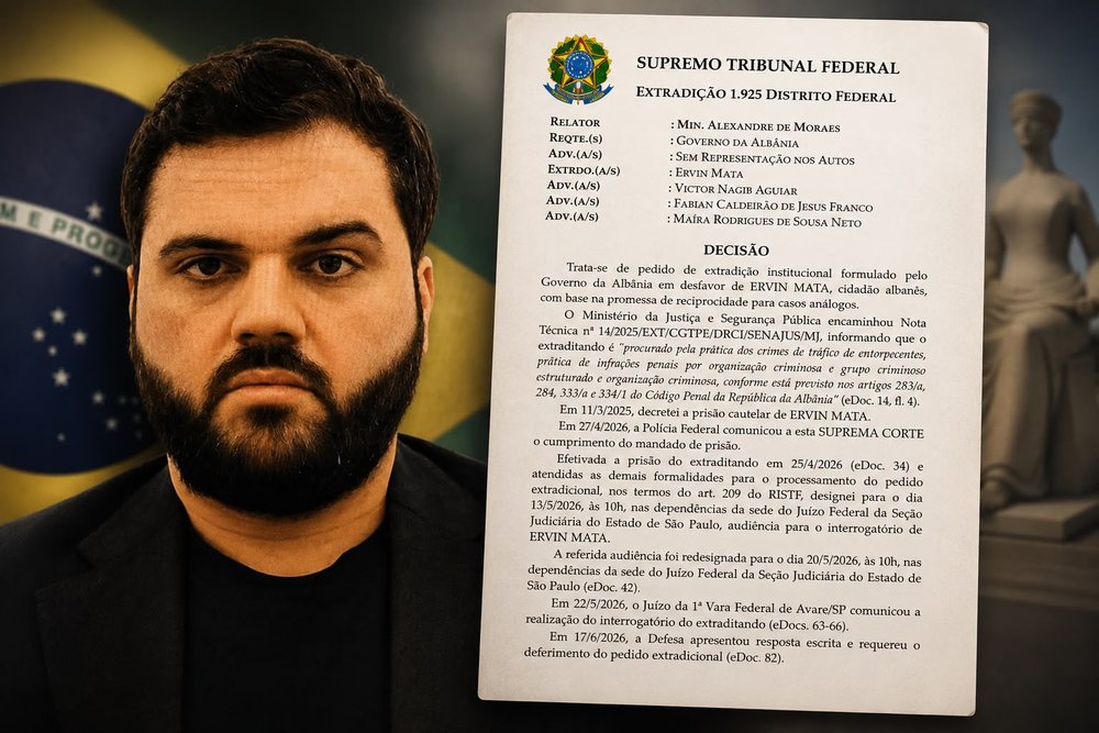 Brazil's Supreme Court rejects Ervin Mata's release, extradition
