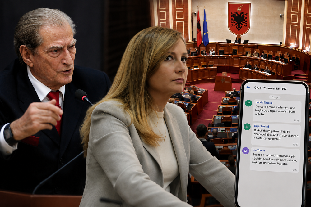 Jorida Tabaku sfidon Berish&euml;n p&euml;r bojkotin: &ldquo;Duhet t&euml; jemi
