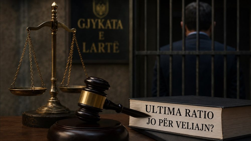 Ultima ratio, por jo p&euml;r Veliajn? Testi i v&euml;rtet&euml; i Gjykat&euml;s