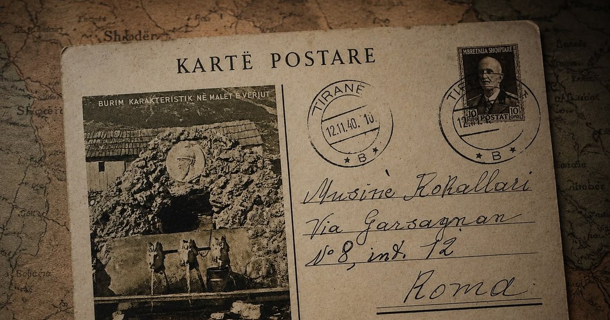 kartolina-e-fundit-e-nje-shqiperie-normale-aleksander-xhuvani-musine-kokalari-dhe-endrra-e-dijes