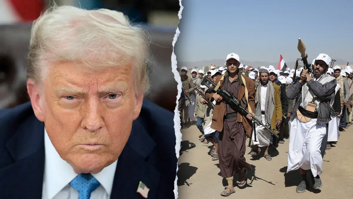Trump warns Houthis: If shipping in the Red Sea is threatened, the US will react