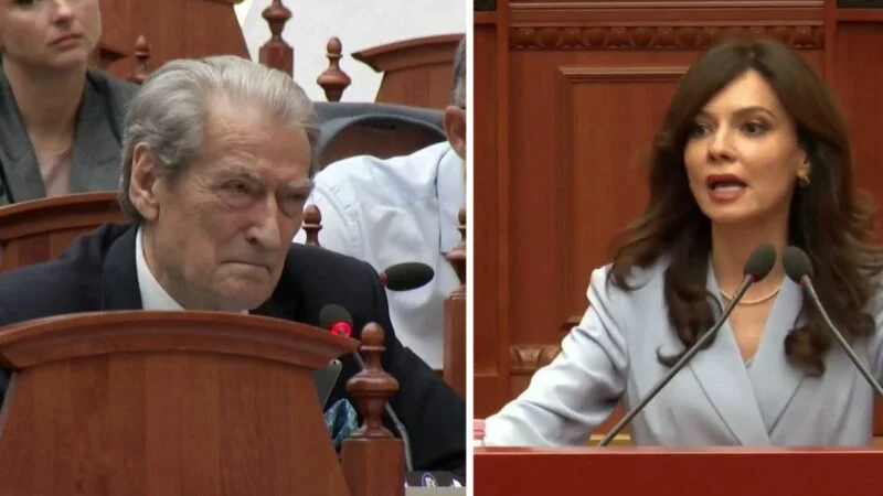 Replika në Kuvend mes Spiropalit dhe Berishës/ Deputetja e PS