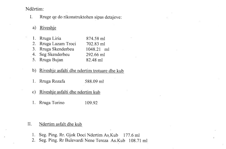 Rakip Suli 'gives up' on asphalting roads in Kamëz before local