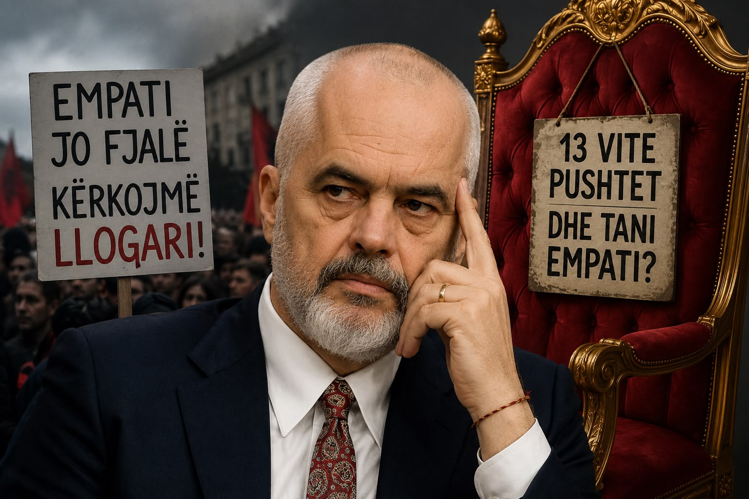 Empatia nuk m&euml;sohet pas 13 vitesh pushtet