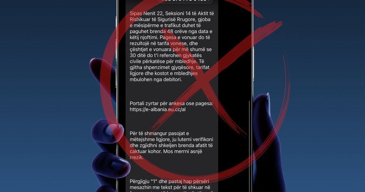 policia-kujdes-nga-mesazhet-mashtruese-per-gjoba-dhe-detyrime-te-papaguara