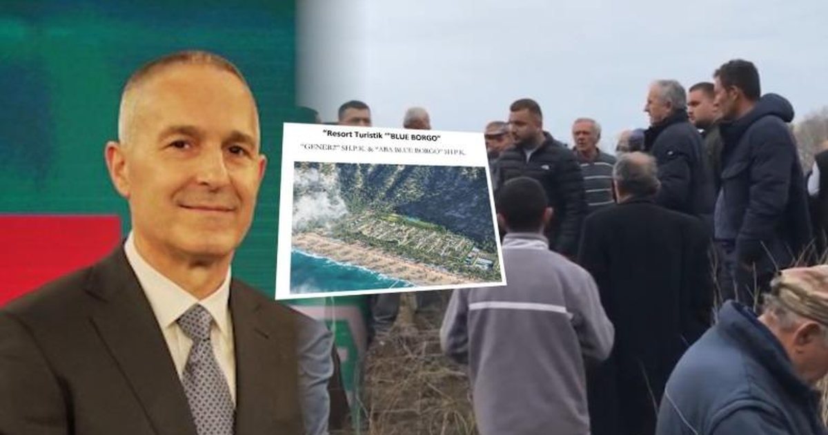 The 'Blue Borgo' resort in Velipojë is back, residents are waiting for them with protests: You are robbing us of our property!