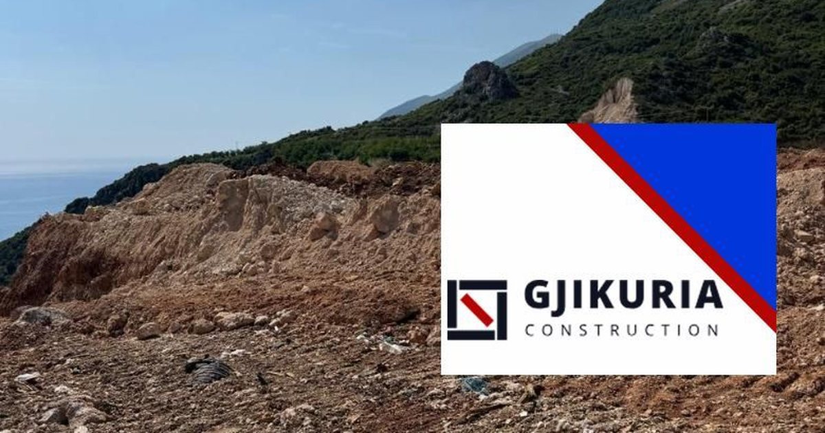 Hodhi dhera dhe inerte në Dhërmi  gjobitet dhe pezullohet aktiviteti i kompanisë  Gjikuria 