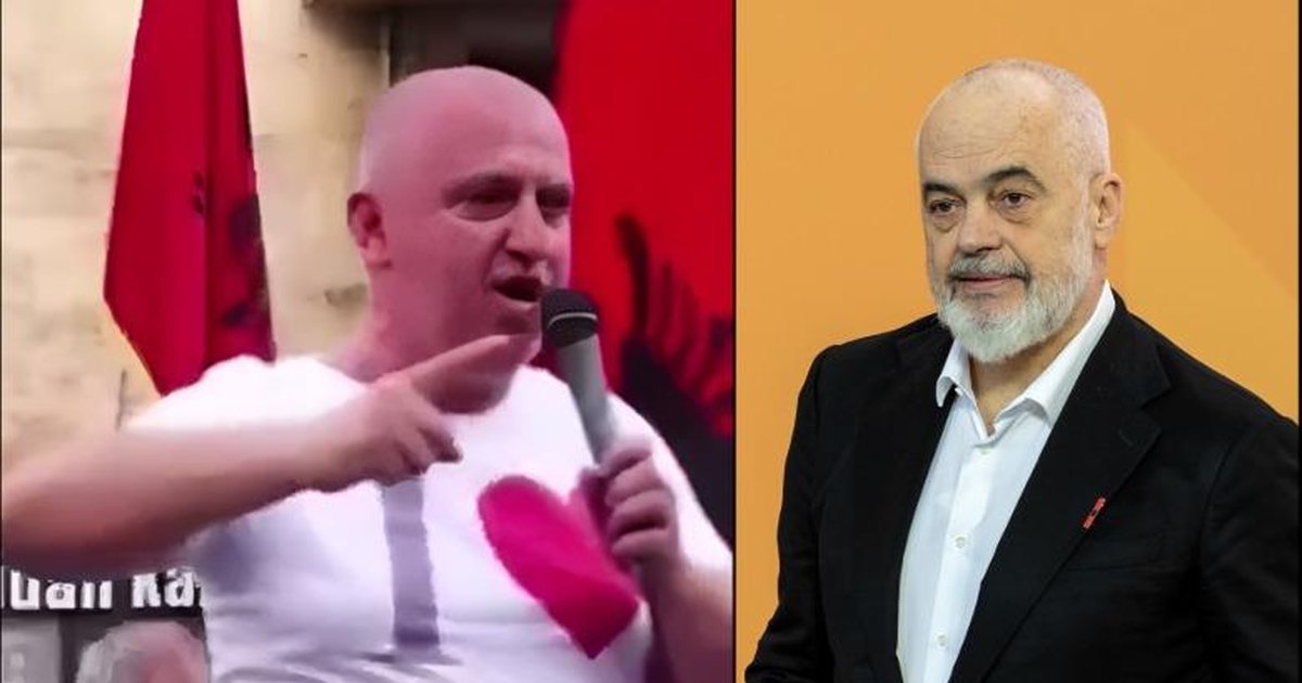  Pa Kosovë e Çamëri  s ka Shqipëri   Rama poston videon e protestuesit  Ky patriot i shtirur ka qenë trafikant droge në Belgjikë