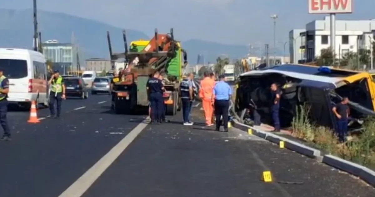 Aksidenti tragjik në autostradën Tiranë Durrës  si paraqitet gjendja e të plagosurve