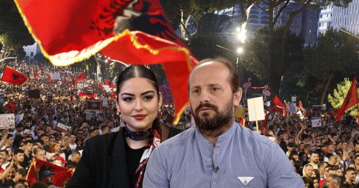Dritan Goxhajn e sulmon dhe Sara Mila  E ke vendin në ferr  je anti amerikan dhe mohues i gjakut shqiptar  Karikaturë gjeopolitike