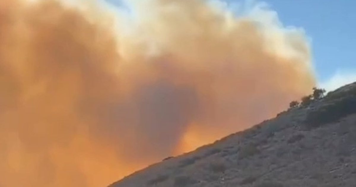VIDEO  Zjarr i frikshëm në zonën e Llamanit në Himarë