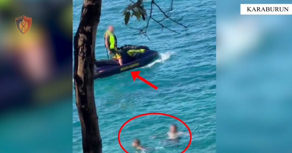  I forti  me Jet Ski hyn mes pushuesve në Karaburun  Policia e gjobit me 500 mijë lekë