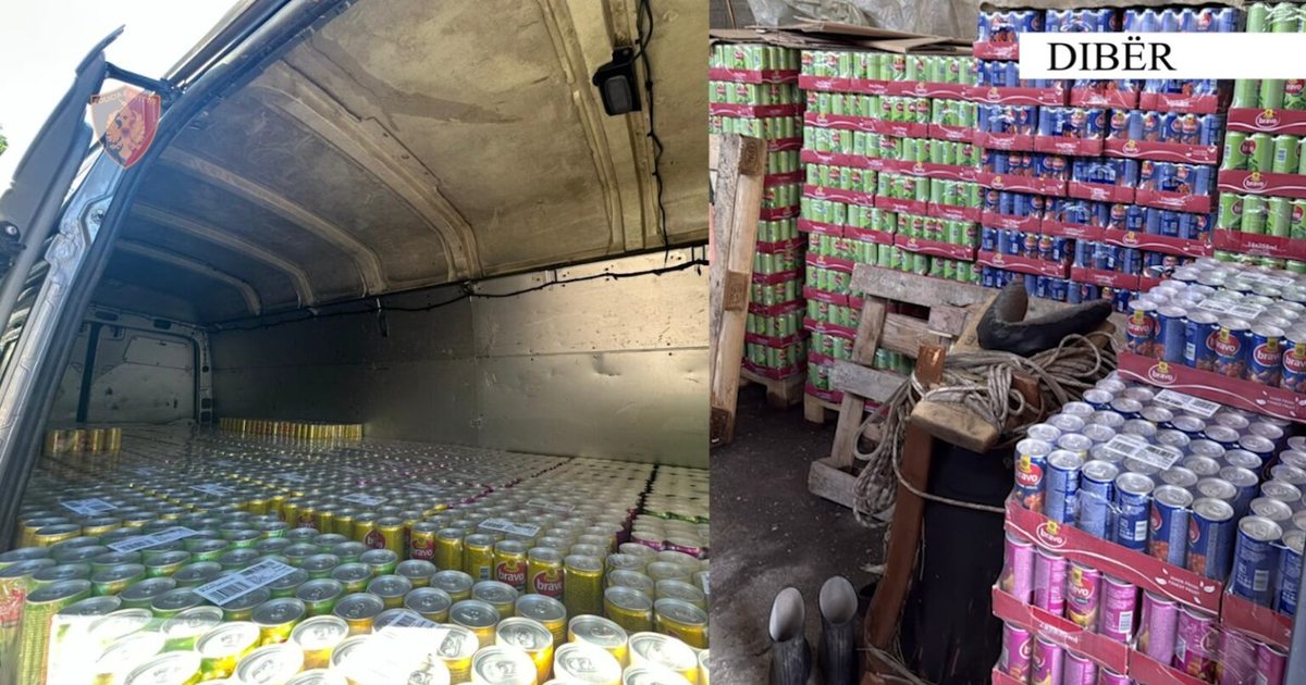 Pije freskuese kontrabandë nga Maqedonia e Veriut  arrestohet 38 vjeçari në Dibër 