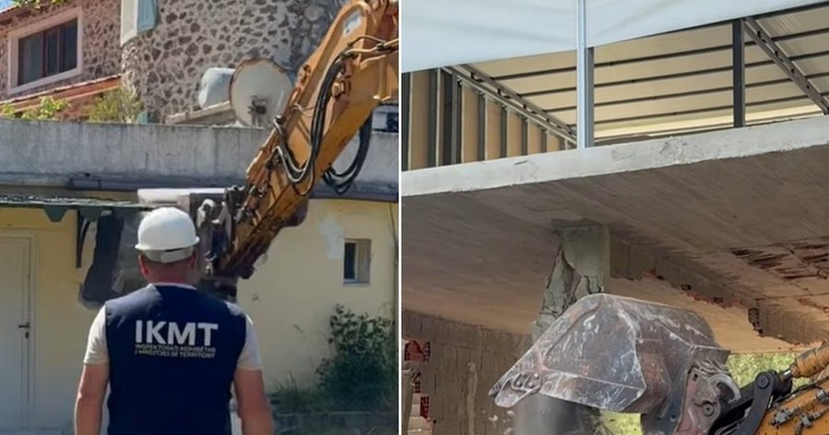 IKMT zhvendoset në jug  shemben objekte pa leje në Qeparo  Llogara dhe Himarë