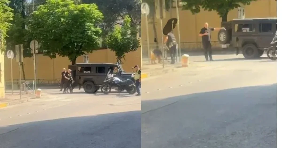 Panik në Tiranë  sendi i dyshimtë pranë Ambasadës Amerikane ngre në këmbë policinë