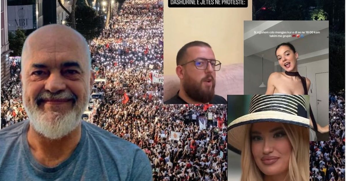  Poshtë Kryeministri  po ti rri lart meje   Rama ironizon postimet e influencerëve për protestat  VIDEO 