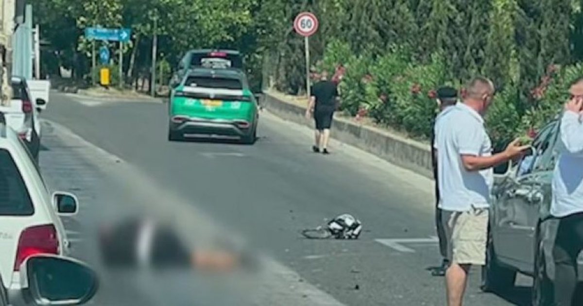 Aksident te Liqeni i Thatë në Tiranë  i riu me motor përplaset nga një automjet 