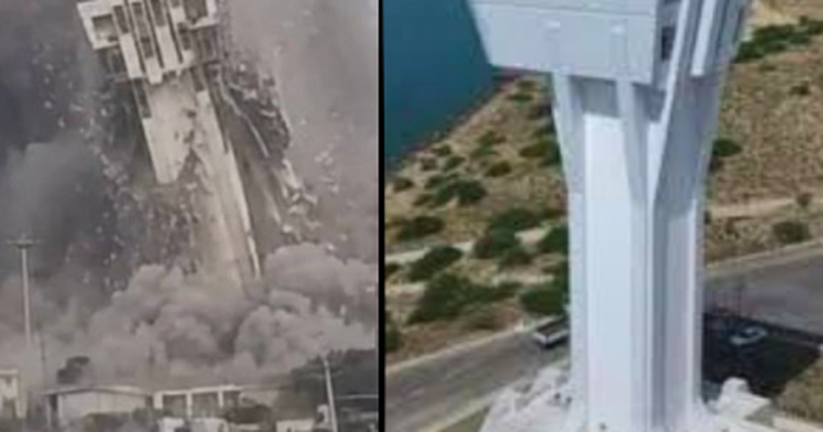VIDEO  SHBA publikon pamjet kur shkatërrojnë një kullë kontrolli detar të Iranit