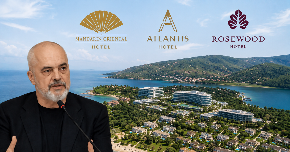 Rama   Mandarine Oriental  Atlantis dhe Roswood   hotelet më prestigjoze të botës në Zvërnec 