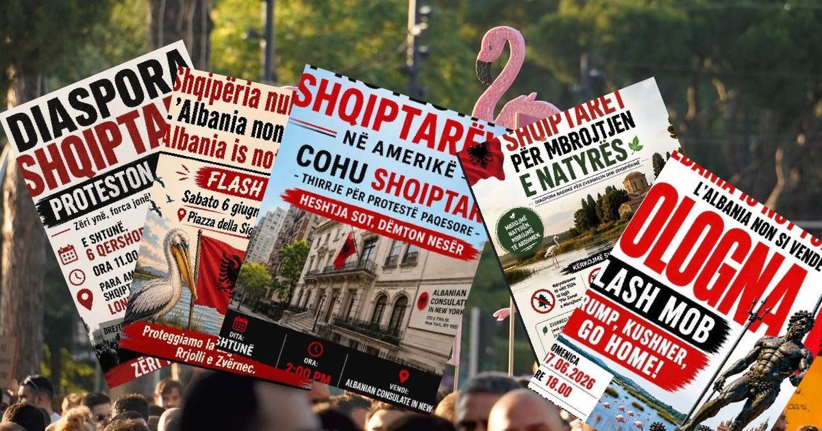 Kërkohet dorëheqja e Ramës  protestat e shqiptarëve shtrihen edhe në 17 qytete të tjera të botës