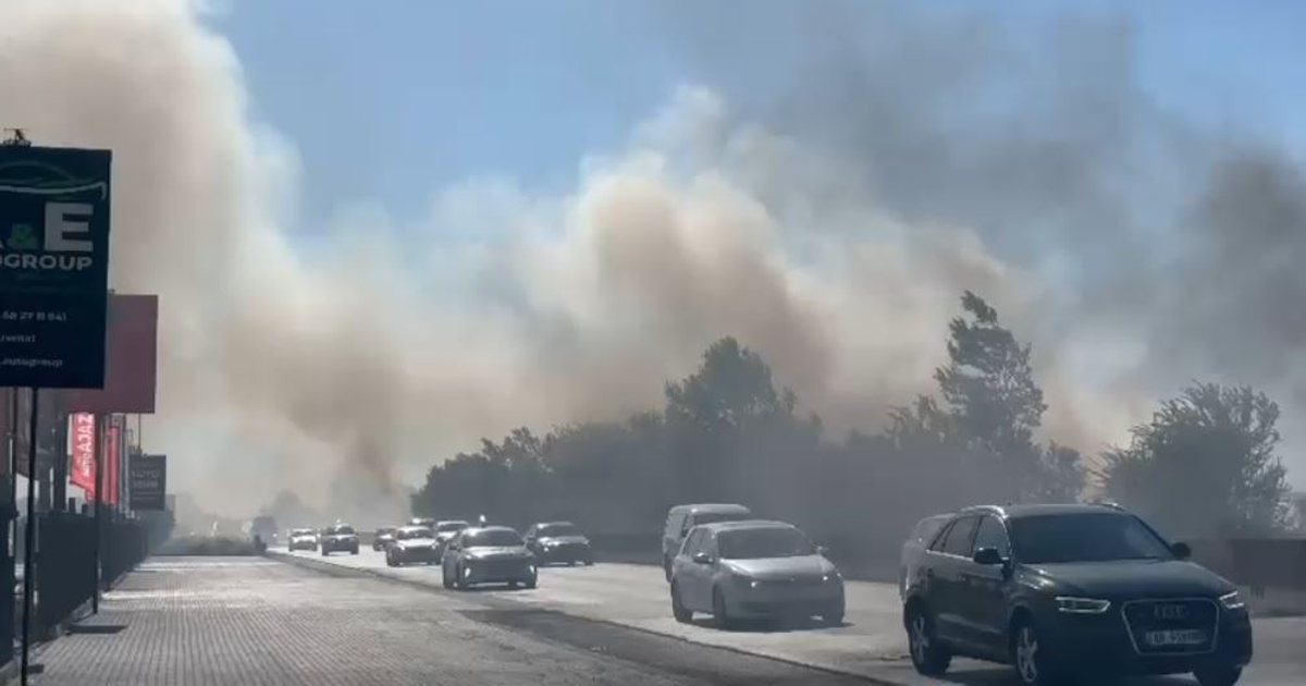 Rrezik për drejtuesit e mjeteve  Pamje të frikshme nga Fier Vlorë  tymi pushton autostradën