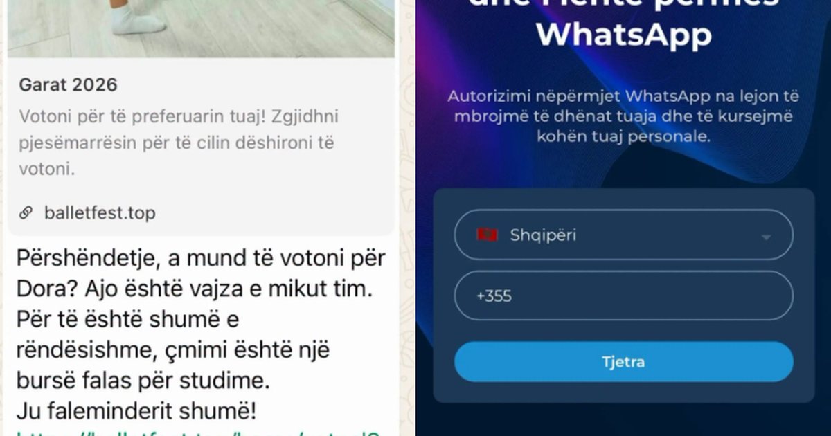 Mos klikoni link et e dyshimta  Policia e Shtetit ngre alarmin për vjedhjen e llogarive WhatsApp