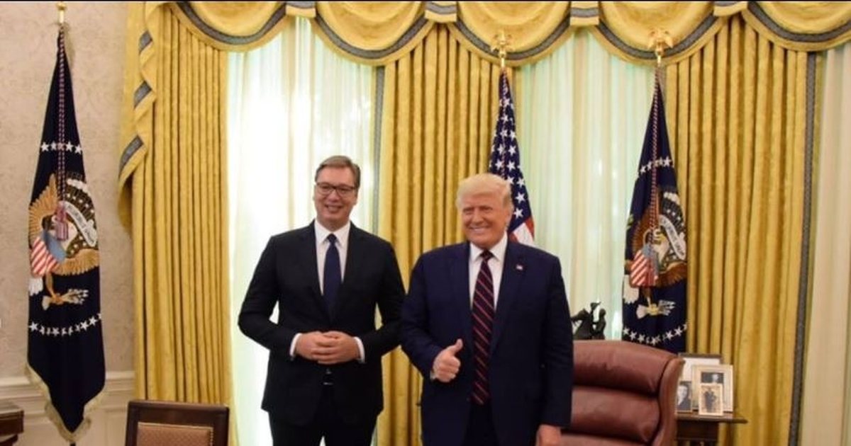 Raportet SHBA Serbi  Vuçiç i pakënaqur  Prisja më shumë nga Trump