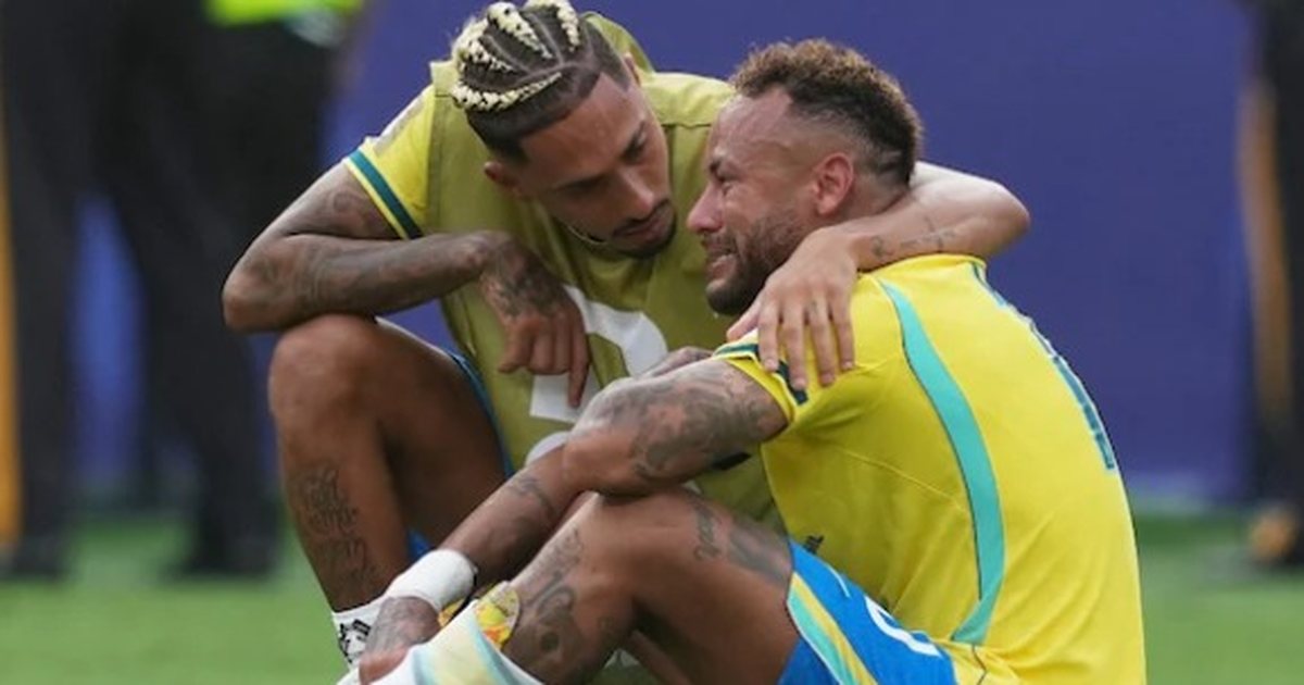  Mbaroi për mua   Neymar konfirmon tërheqjen nga Brazili pas eliminimit