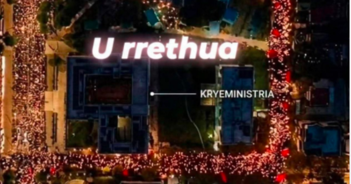 Foto lajm  Momenti kur Kryeministria dhe AKSHI u rrethuan nga  lumi  i qytetarëve 