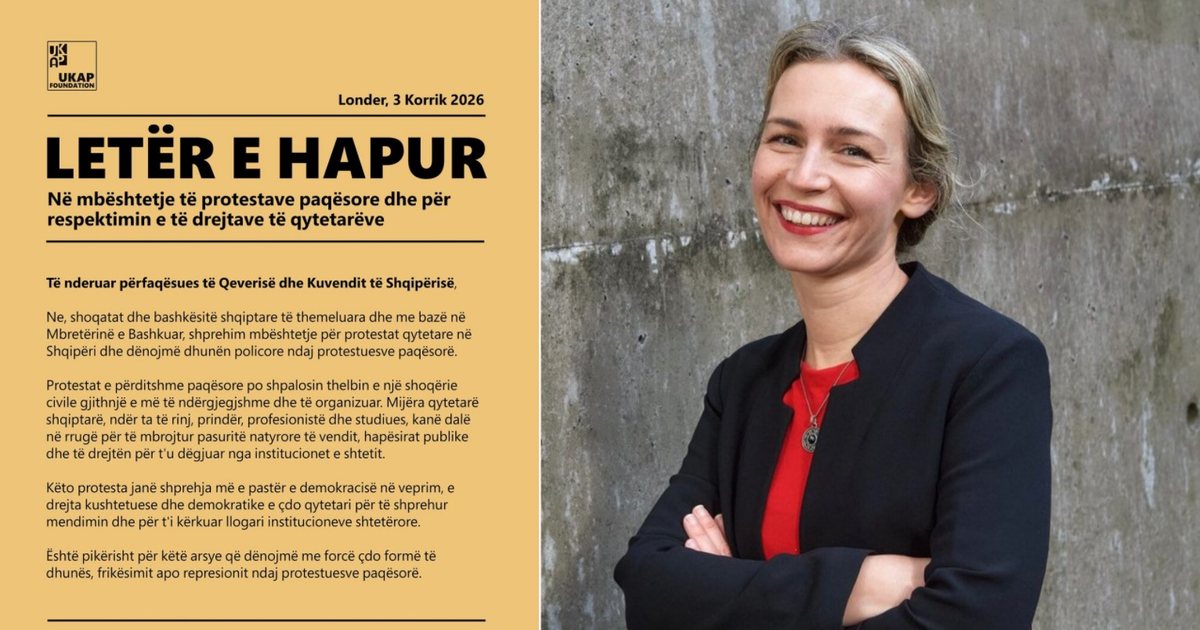 Lea Ypi  firmos  letrën kundër Edi Ramës