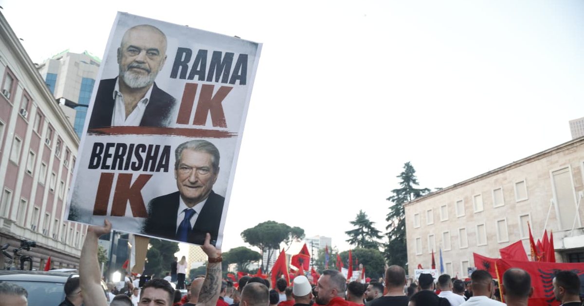 Gjermania mban distancë për protestat në Tiranë  Janë çështje e brendshme e Shqipërisë  VIDEO 