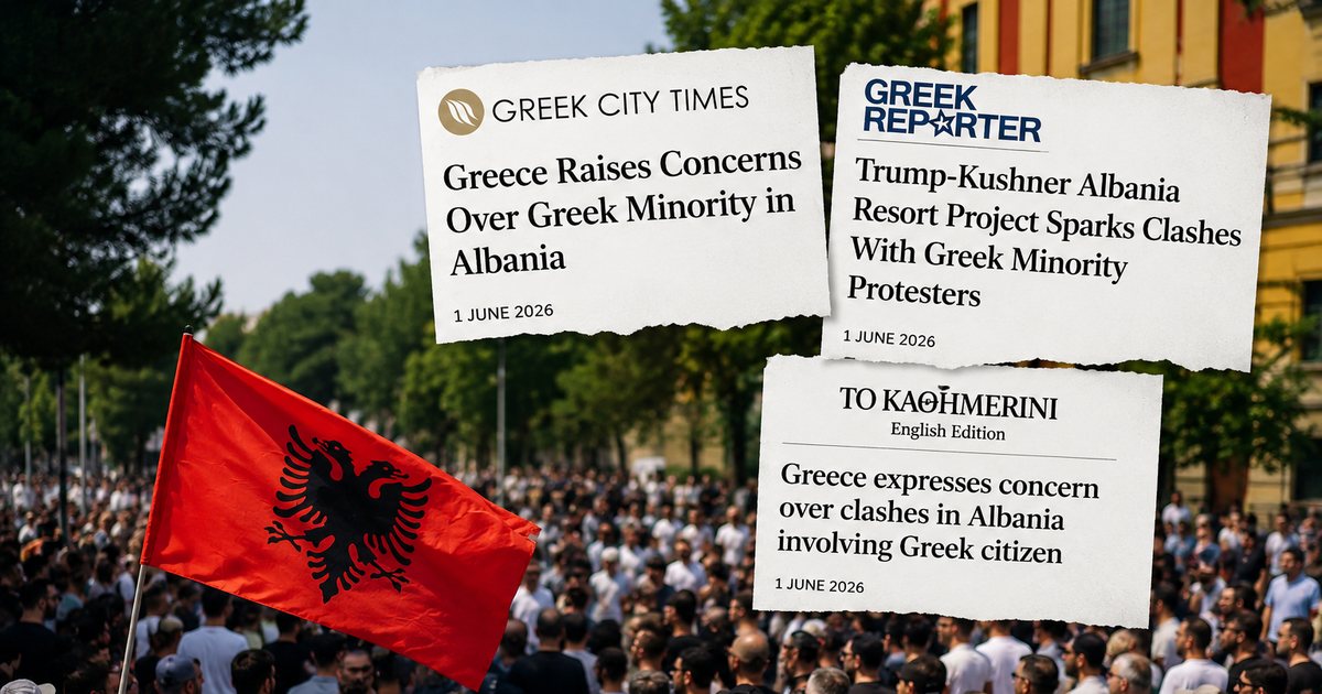 Media greke po e shndërron Zvërnecin në një çështje të minoritetit grek