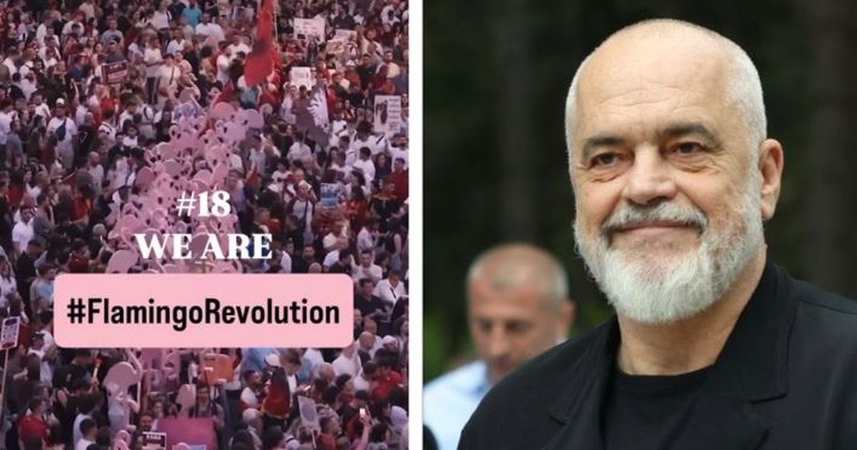 Protestat  Rama  Rruga për në ferr është e shtruar me qëllimet e mira të  flamengove  