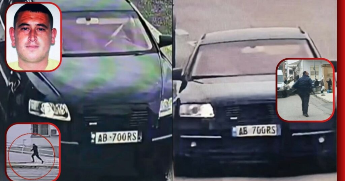 Details from Altin Ndoc's escape, who is the policeman who shot in the air to scare him. Audi license plates stolen a few days ago