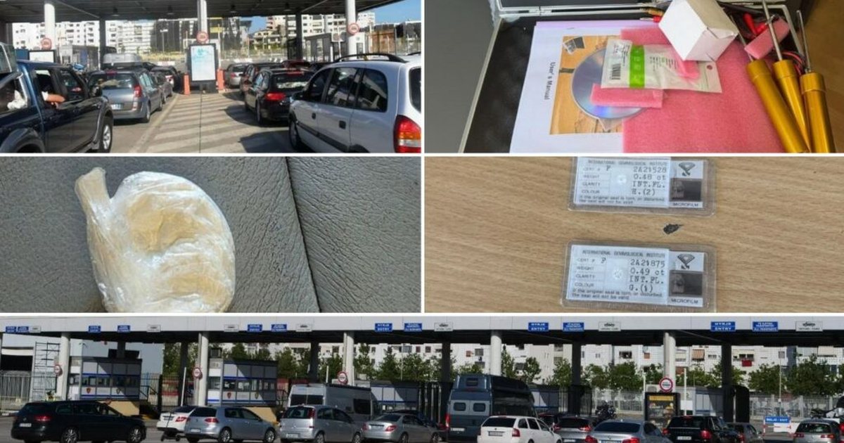 Sekuestrohen gurë të çmuar në Doganën e Durrësit  dyshohen se janë diamante