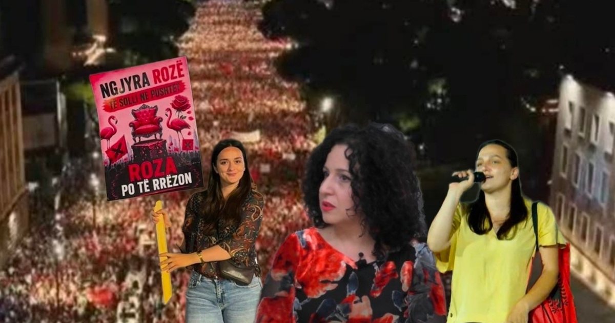 Tri nga vajzat e  Revolucionit të Flamingove 