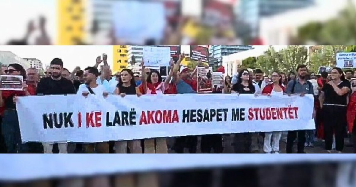  Nuk i ke larë hesapet me studentët   nis protesta e 9 të e qytetarëve në Tiranë