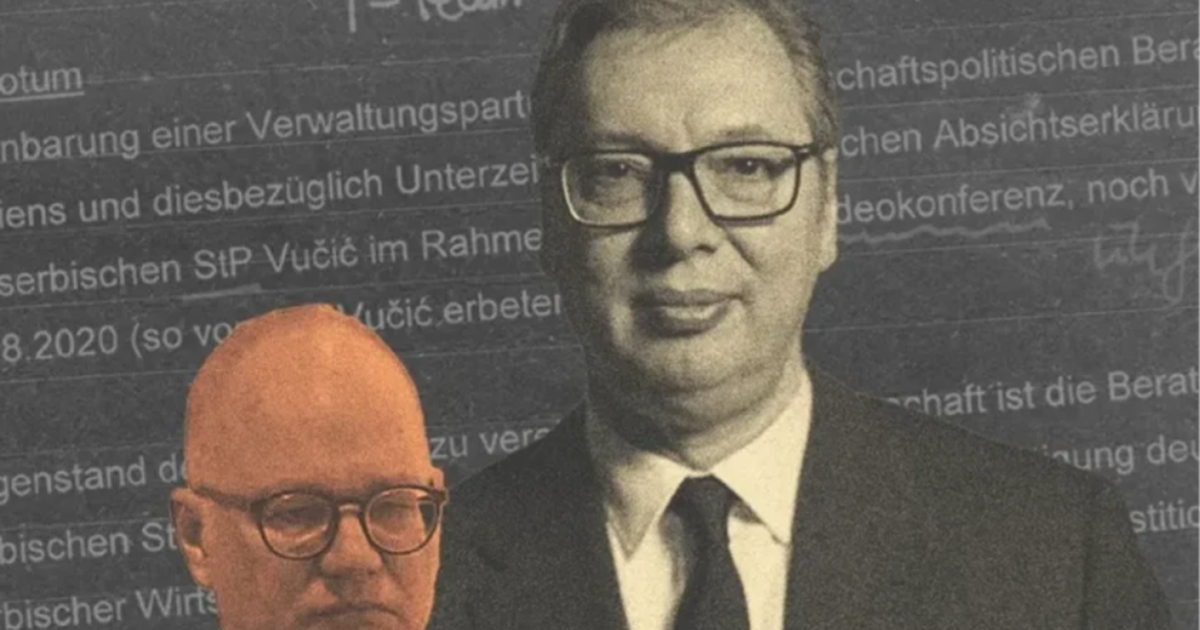 Djalli që e njeh  Kush është gjermani që këshillon presidentin e Serbisë 