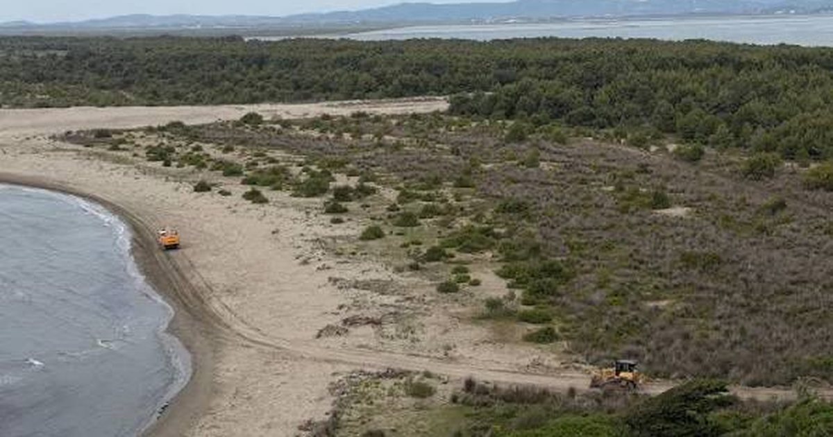 Protesta kundër resortit  Reagon kompania  Zvërnec South Adriatic Development   Trualli  pronë private  Do të krijojmë 10 mijë vende pune