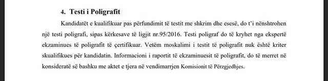 Gara për kreun e BKH-së arrin te testi i poligrafit, makinën e