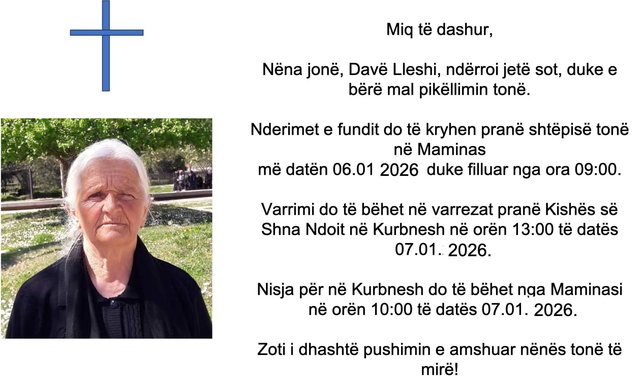 E TRISHTË/ Ndahet nga JETA nëna e ish-ministrit të