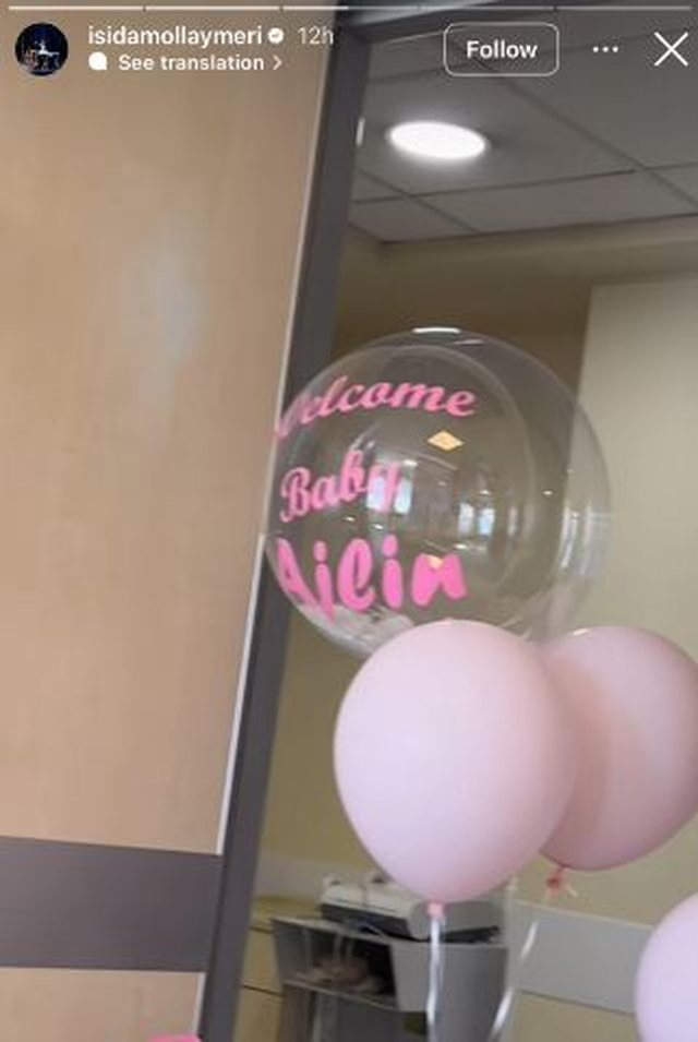 Balerina shqiptare bëhet nënë për herë të