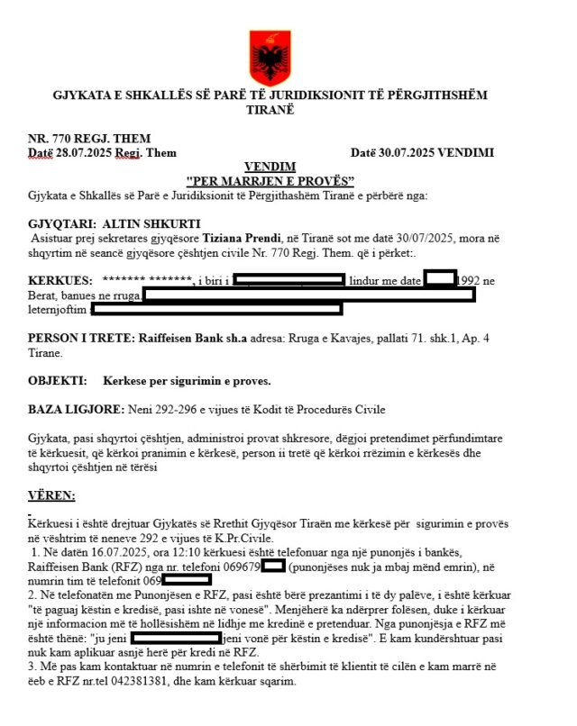 DOSJA/ Raiffeisen Bank pranon SKANDALIN: Kemi dhënë kredi me dokumenta