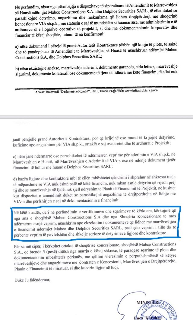 Pacolli i “kërcënoi” me Arbitrazhin/ Qeveria lëshon