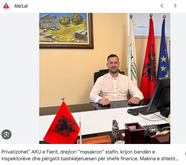 Inspektorja denoncon në VoxNews: Drejtori i Përgjithshëm i Task
