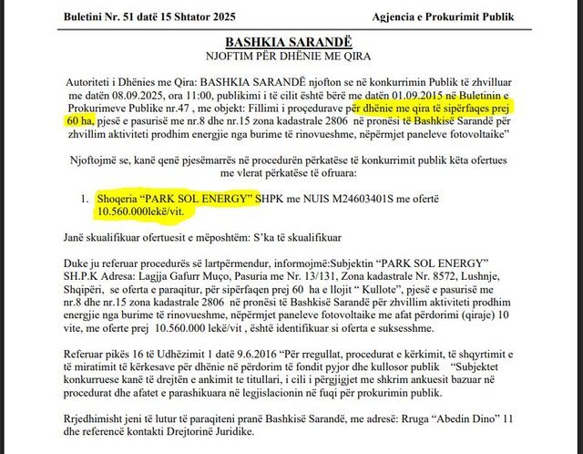 FALËN pronat PUBLIKE në Sarandë/ Çaçi dhe Stroka